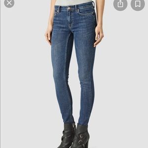 Allsaints mast twisted jeans